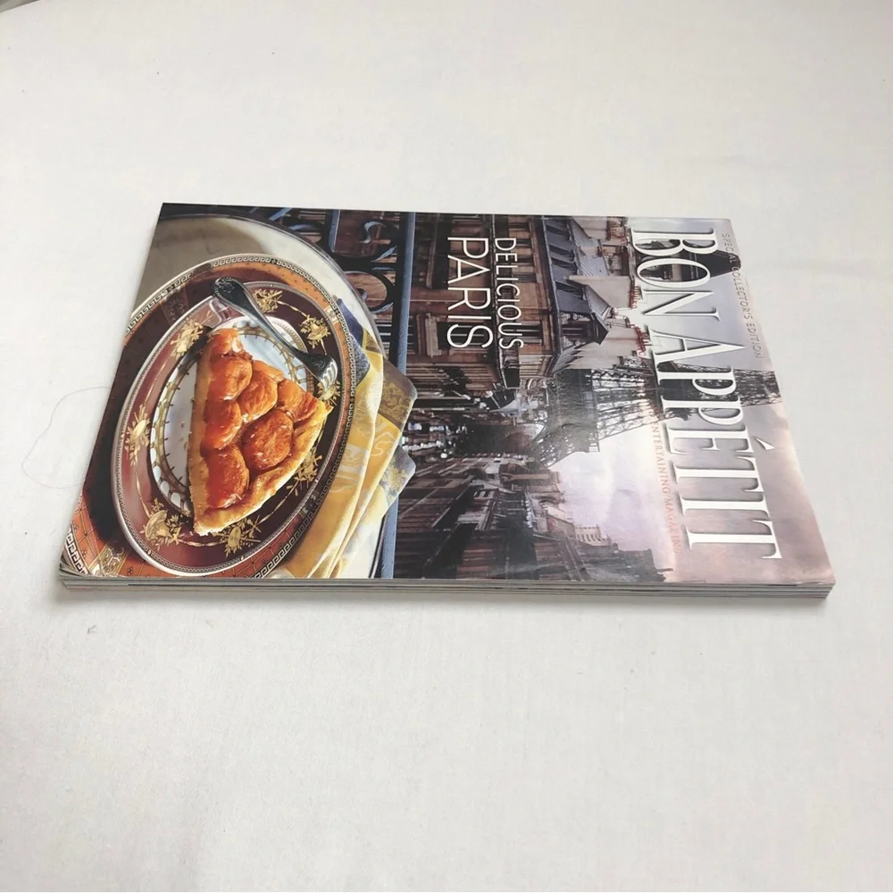 Bon Appetit Paris Special Collector's Edition May 2001 Vol 46 No 5 Recipes
